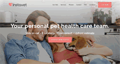 Desktop Screenshot of instavet.com