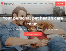 Tablet Screenshot of instavet.com